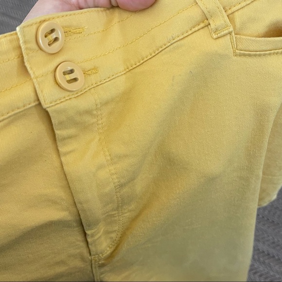 Loft high straight mustard jeans size 18 - Picture 4 of 9